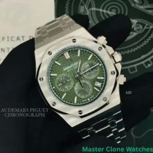 Audemars Piguet Royal Oak Chronograph Green Dial Watch