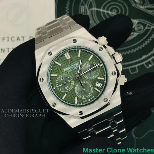 Audemars Piguet Royal Oak Chronograph Green Dial Watch