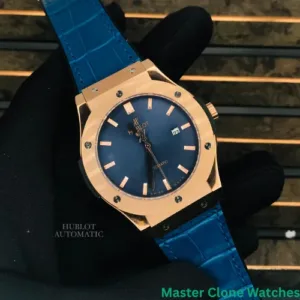 Hublot Classic Fusion King Gold Blue Watch