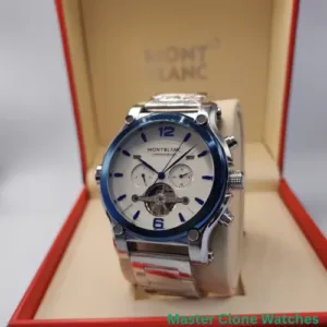 Montblanc Chronoraph Blue and White Dial