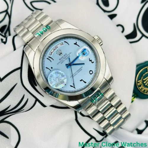 Rolex Day-Date 40 Platinum Arabic Watch 228206