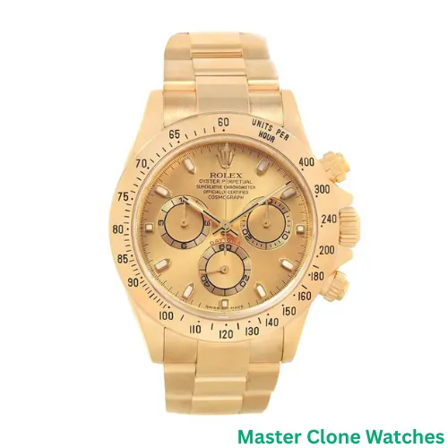 Rolex Daytona Cosmograph Yellow Gold Dial 116528 Oyster Replica