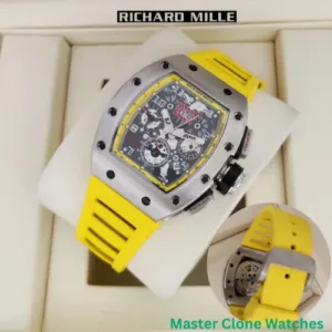 Richard Mille RM 11-01 Felipe Massa Titanium Skeleton Dial 50 mm