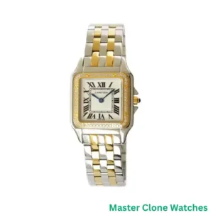 Cartier Panthere de Cartier Silver Dial Steel Pink Gold